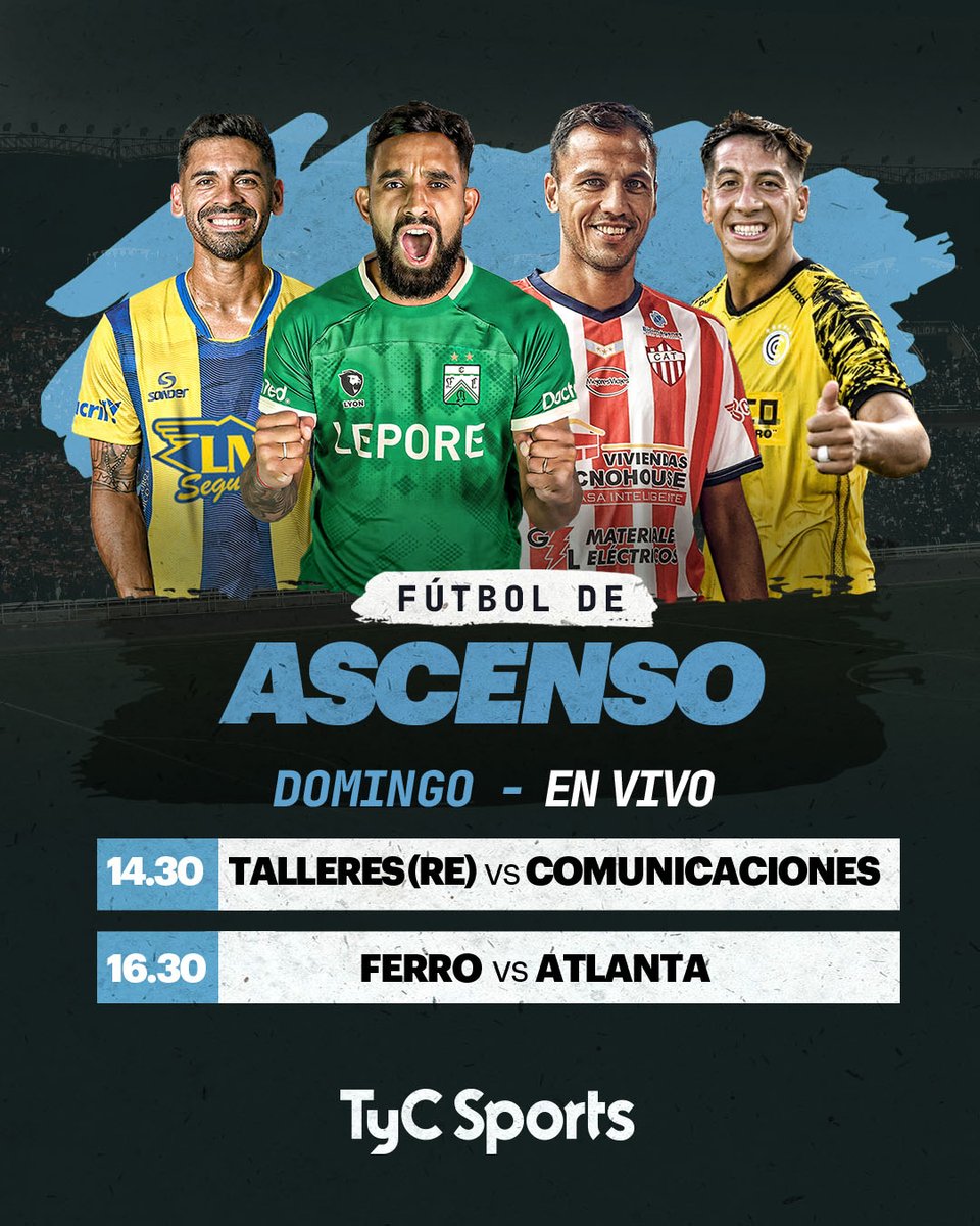 TyC Sports on Twitter "Viví la Primera Nacional y la Primera B en TyC