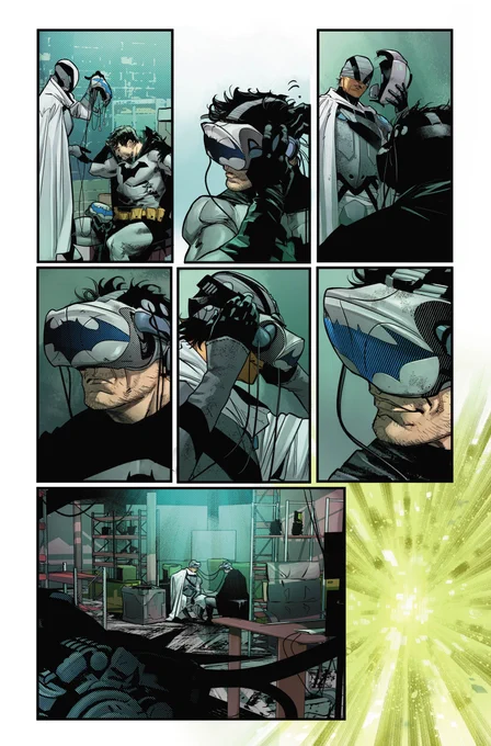 The day Batman and Ghostmaker used the BatquestVR to enter the Bat-Meta and things got weird..  #batman #ghostmaker #VR @JamesTheFourth @tomeu_morey