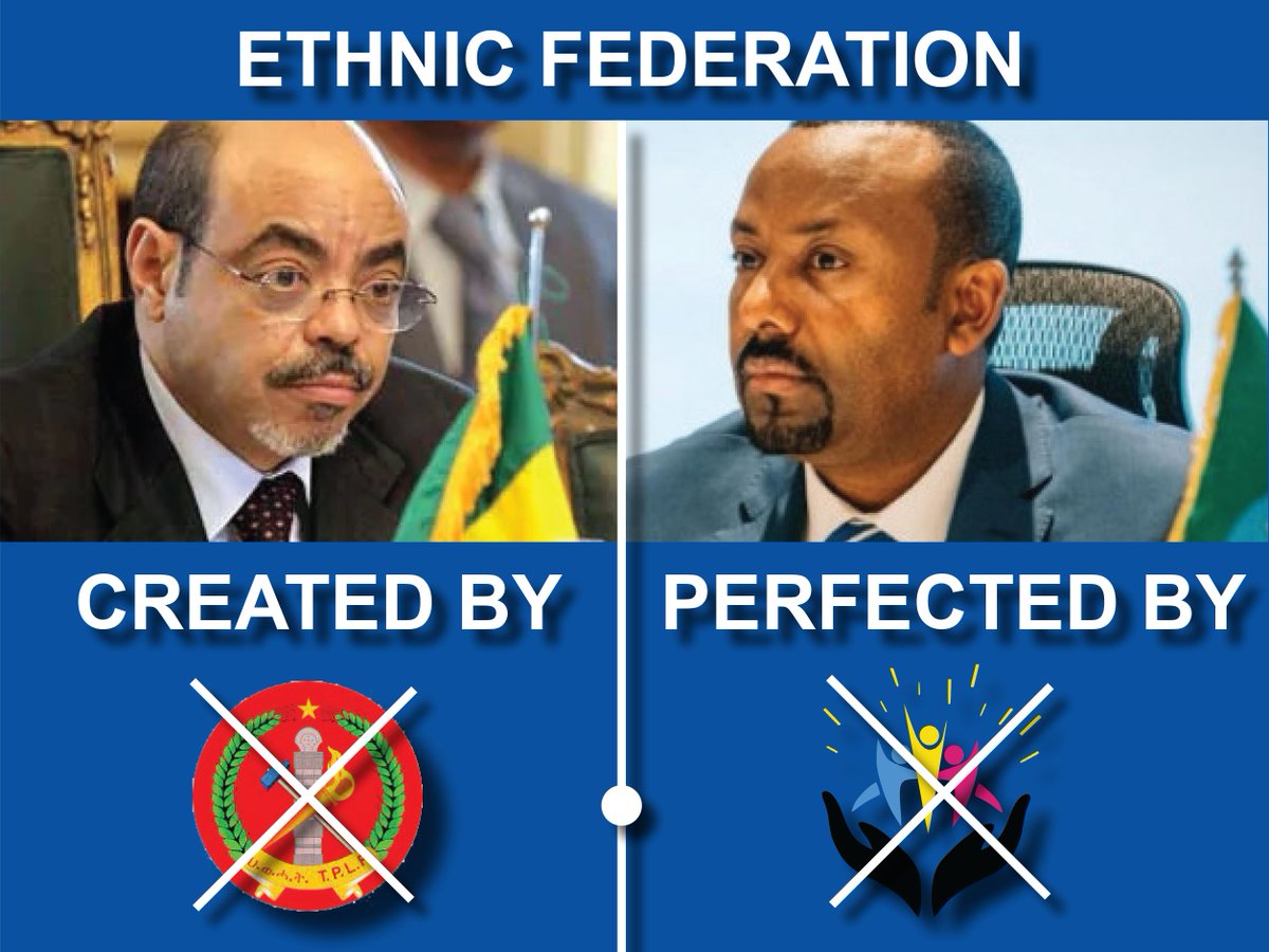 EACC_EAN's tweet photo. The destructive path of Ethnic Federation of @AbiyAhmedAli s regime :
1. One million war casualties
2. Gross Human Right Violations
3. The hidden appetite for breakaway statehood
4. The formation of Organized Corruptions
5. Shameless interference in religious institutions
6. Shameless attempt to revise history
7. Hateful propaganda against other ethnic groups
8. Arm race of Ethnic regions
9. The desecration of the flag
10. The gateway for neo colonial ambitions
11. The ultimate goal of destroying Ethiopia
                 የዘር ፖለቲካ በሕግ ይታገድ!!!
@UnityForEthio @EA_DevCouncil @DeaconYoseph @NeaminZeleke