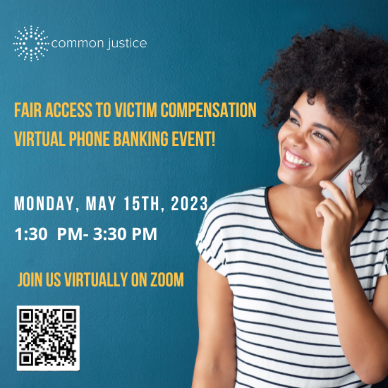 Common_Justice's tweet photo. This week, the #FAVC Act passed in the NYS Senate bringing it 1 step closer to becoming LAW. Help us get this bill to the finish line! Join us for a phone banking day as we call on our legislators to make NY a state that values ALL survivors. Register at: https://t.co/hDfVIYk4L8 https://t.co/HEJAhq4YRx