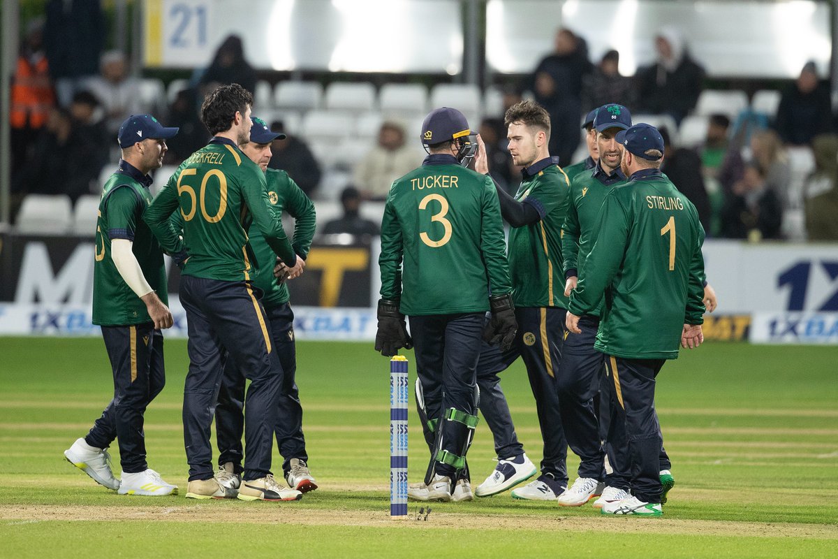 cricketireland's tweet photo. Bangladesh win by three wickets, with three balls left in the game.

A heartbreaking finish, but the lads battled so hard.

SCORE: https://t.co/epQHAclj0P

#BackingGreen ☘️🏏 #IREvBAN https://t.co/ditHoIwGSw
