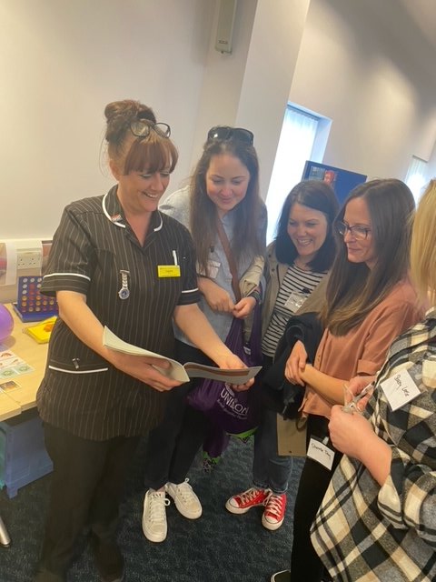So proud of Laura Marks, Enhanced Care Support Worker for sharing her knowlege and skills with SaTH colleagues at the conference today