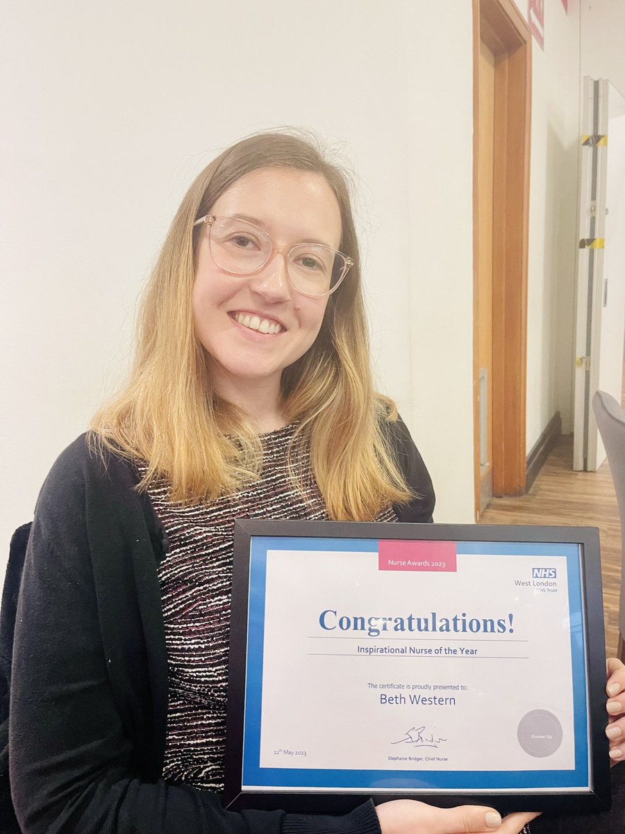 BolaEmerson's tweet photo. And look who is one of the inspirational nurses of the year winner, our fabulous perinatal nurse Beth Western @mhnursebeth https://t.co/Y4SJXYWKch