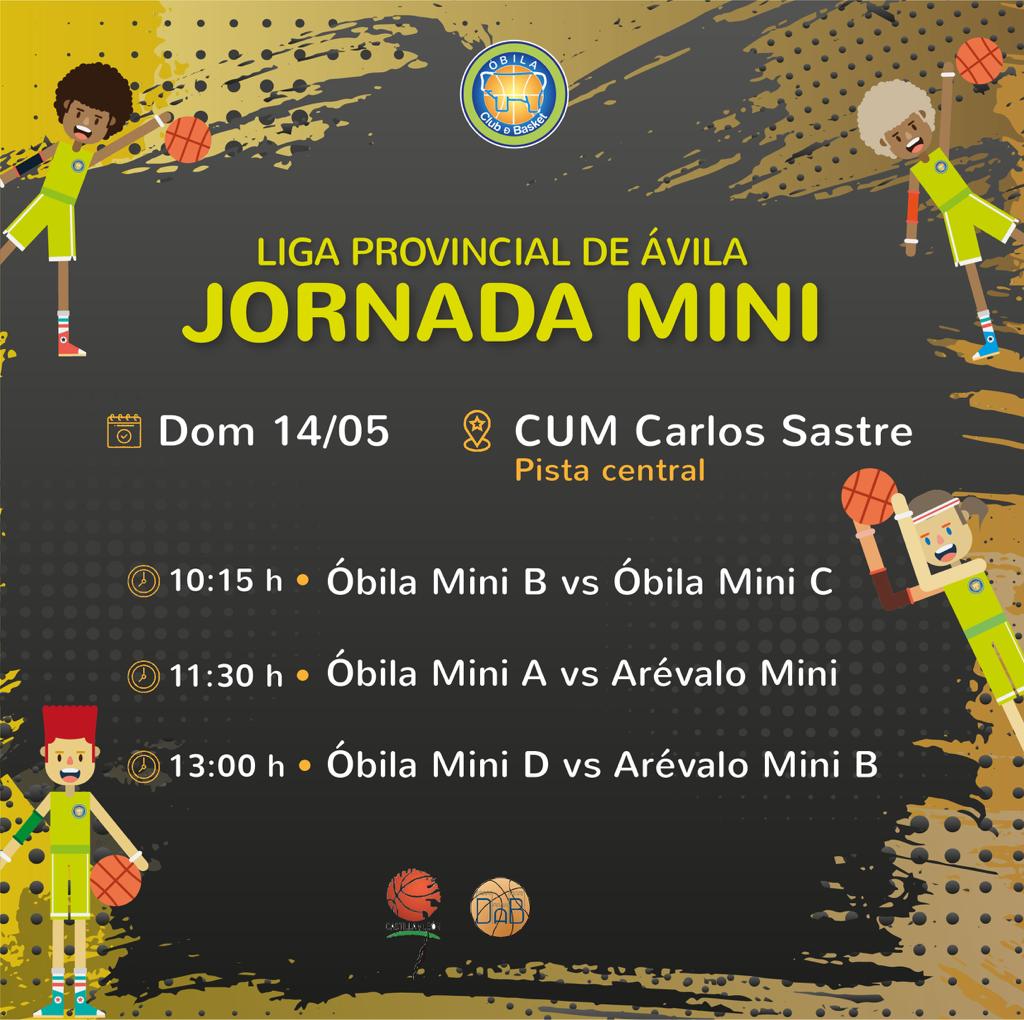 Domingo con mucho baloncesto ⛹🏼‍♀️⛹🏻⛹🏼‍♂️  y acción para nuestras categorías Infantil y Mini de #ÓbilaCantera @CaixaBank <a href="/UCAVILA_/">Universidad Católica de Ávila</a> <a href="/AVILATECNI/">AVILA TECNI-PAPEL</a> <a href="/kids_us/">Kids&Us</a> 

Ve reservando hueco para venir al CUM Carlos Sastre #Obilízate 💚🏀

<a href="/cblaflecha/">Baloncesto la Flecha</a> <a href="/Arevalo_CF/">C.D.AREVALO.C.F</a> <a href="/diocesavila/">DIOCESÁVILA</a> <a href="/cdsarabris/">cdsarabris</a>
<a href="/FBCyLAvila/">FBCyL Ávila</a>