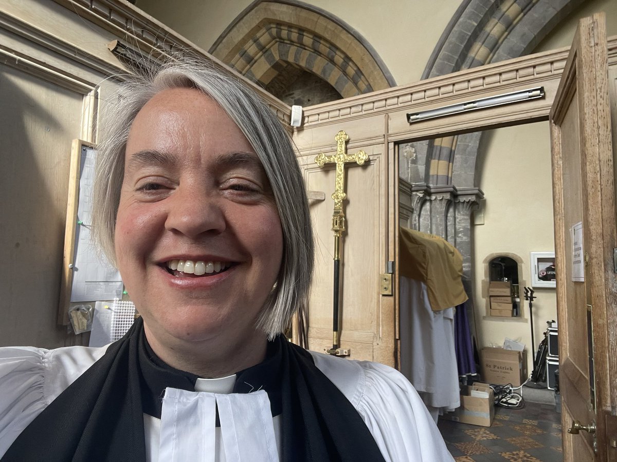 RevdSAJ's tweet photo. Today has been about sermon prep, (Rogation Sunday feels more pertinent here In Pembrokeshire than in south London) sourcing a blessing for a boat and rehearsing songs on my uke for a school’s ascension day event @StDavidsCath #canonpastor #tyddewi #difyr #neveradullmoment https://t.co/Nl2BrwuP6j