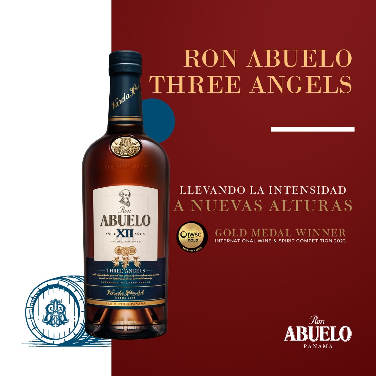 HSIPanama's tweet photo. Conoce sobre la nueva expresión de Ron Abuelo, con una intensidad sin igual y riqueza extraordinaria, Ron Abuelo Three Angels. 

#HaciendaSanIsidro #Panama #VisitPanama https://t.co/8LbygefPf7