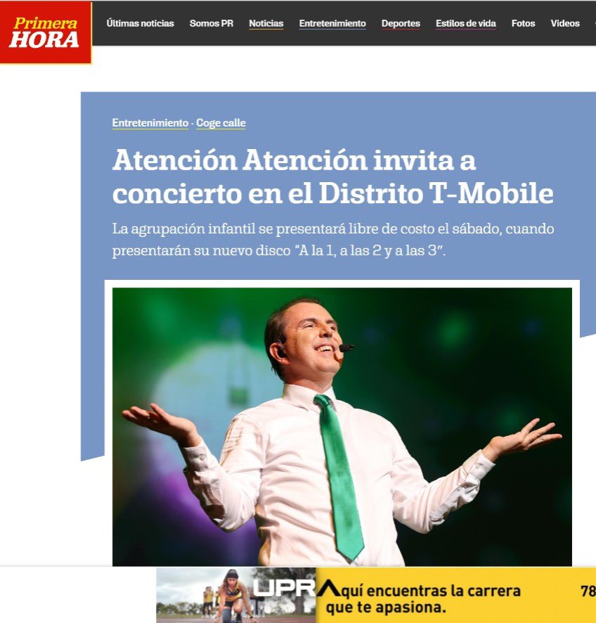 GEVENTOSPR's tweet photo. Mañana 13/mayo para el @distritotmobile con @AtencionSapo 

Concierto Acústico nuevo disco ¡A la 1, a las 2 y a las 3!

Actividades desde 1:30pm 

Concierto Atención Atención 3pm 

Promotor: @Sparkof @Jafet_Santiago @leroysantiago 

Relaciones Públicas: @GEVENTOSPR @garcialidda https://t.co/NUgXhr5LLv