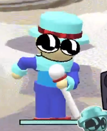 My character Marshcello is in golden appel?