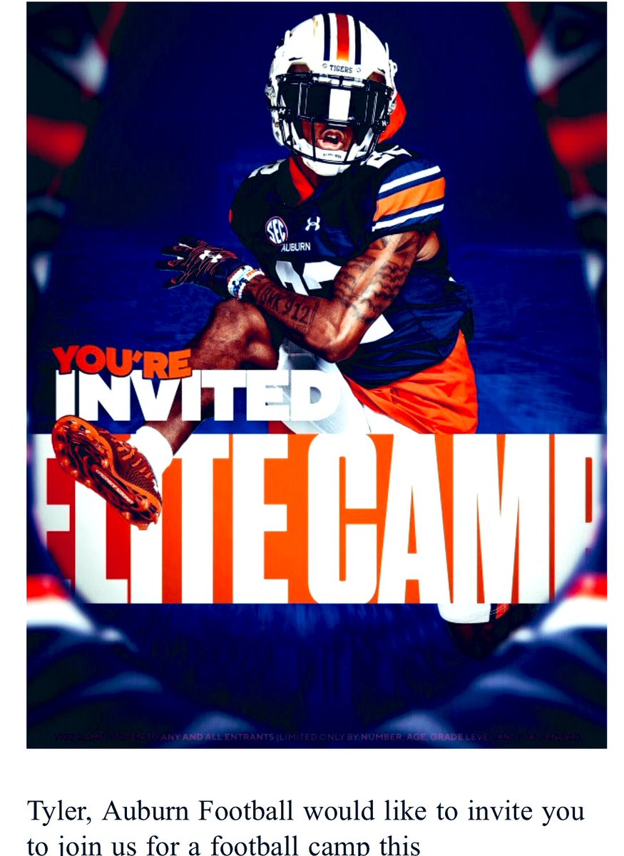 JOEJOE954's tweet photo. Thanks for the invite #954made
@CoachDavisWR @AuburnFootball
@EdgewaterFB https://t.co/MxbqnxQh45