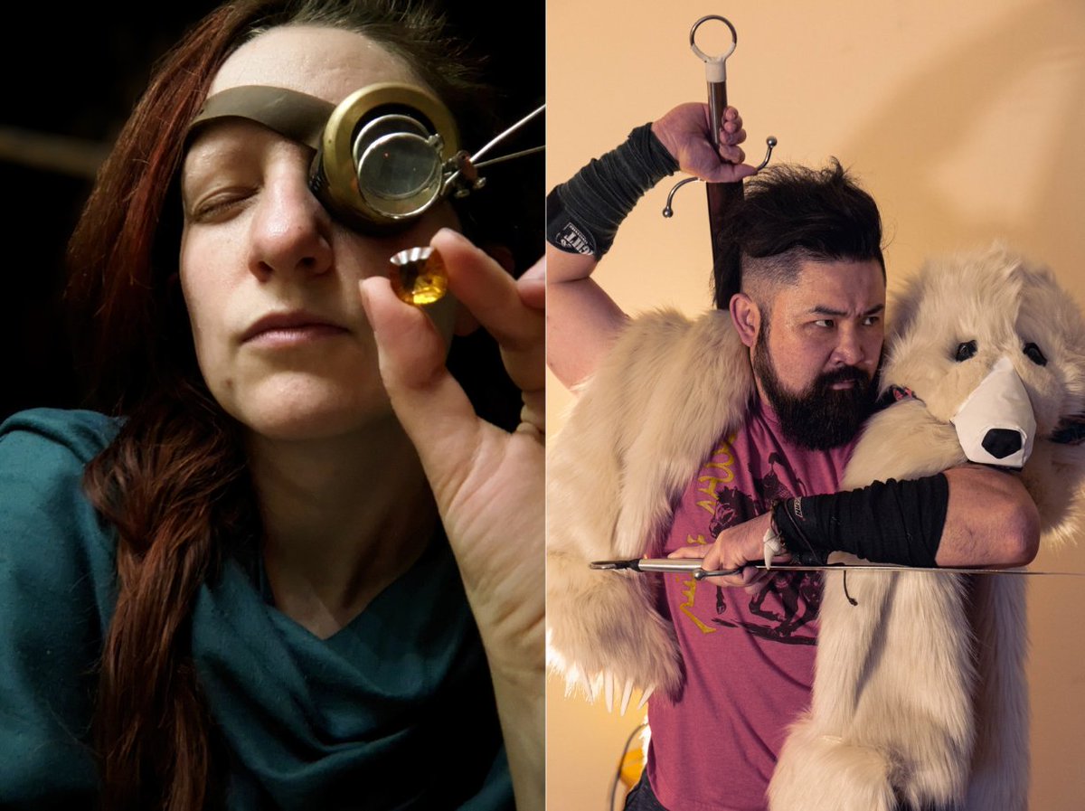 🥳Time to reveal the winners of The Faces of #BaldursGate Contest!

Huge congratulations to Ashley Rich &amp; Andrew Lim—your portraits will be transformed into the art style of Baldur’s Gate by Mike Sass!❤️

Check out Mike's thoughts on the winners👇
bit.ly/3pytryD

#DnD