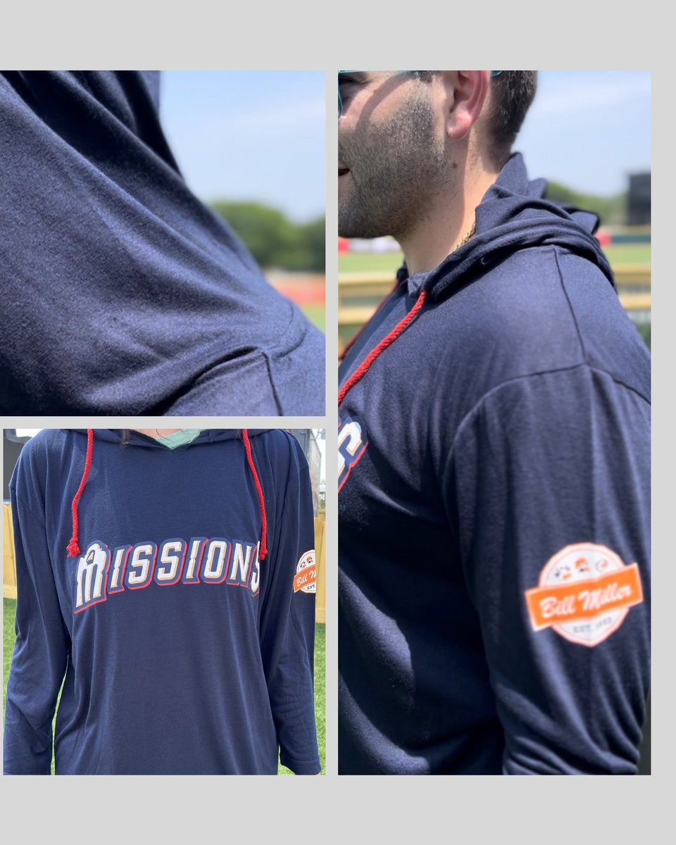 ✨TONIGHT✨
Get your <a href="/BillMillerBarBQ/">Bill Miller</a> pullover tonight! First 1500 fans in the stadium take one home so get here early! 
🆚 <a href="/cchooks/">Corpus Christi Hooks</a> 
⚾️First Pitch at 7:05 PM
🏟️Gates Open at 6:00 PM
Get 🎟️ now: atmilb.com/3SDRS8n