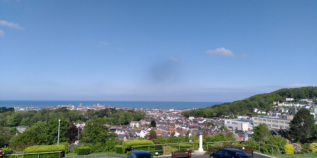 A real pleasure to speak at @NLWales Carto Cymru conference this morning. This venue & sunny views over Aberystwyth certainly beats Microsoft Teams!