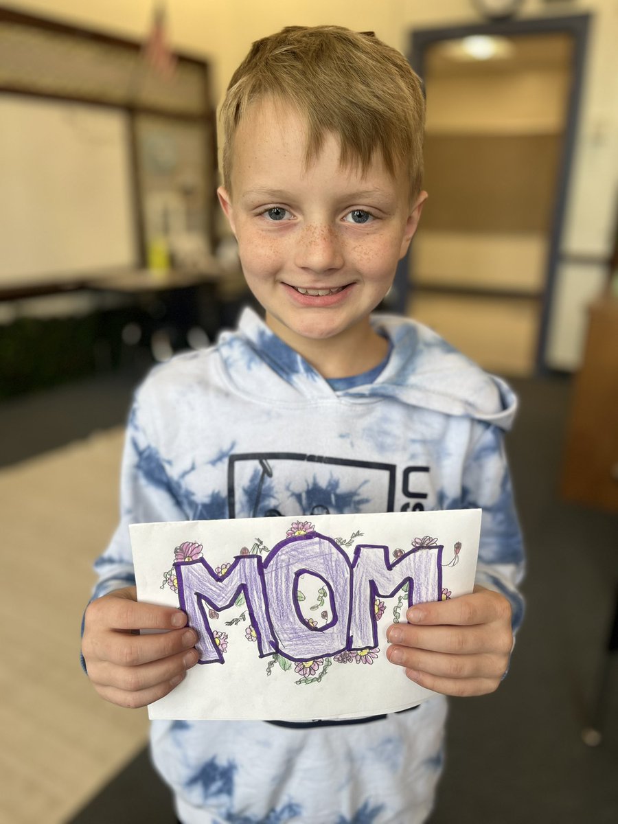 tcunningham312's tweet photo. The sweetest Mother’s Day card 💜 https://t.co/CK9kmpRsFT