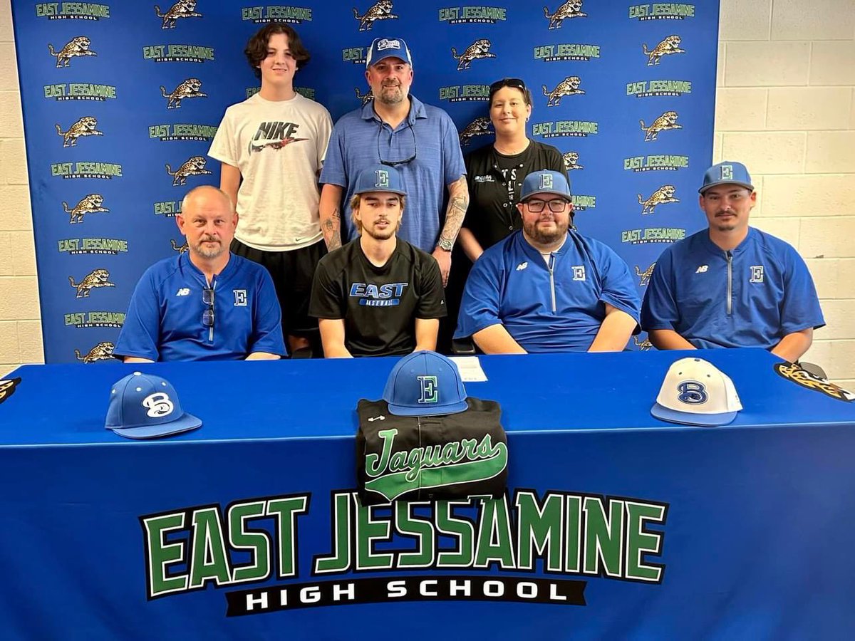 EastJagBaseball's tweet photo. Big congrats to Cam Allen! He has chosen to continue his baseball and academic career at @bevillstate. His future is bright and we are so proud! @BevillBaseball #GoBears 🐻 https://t.co/H33wmeLH5O