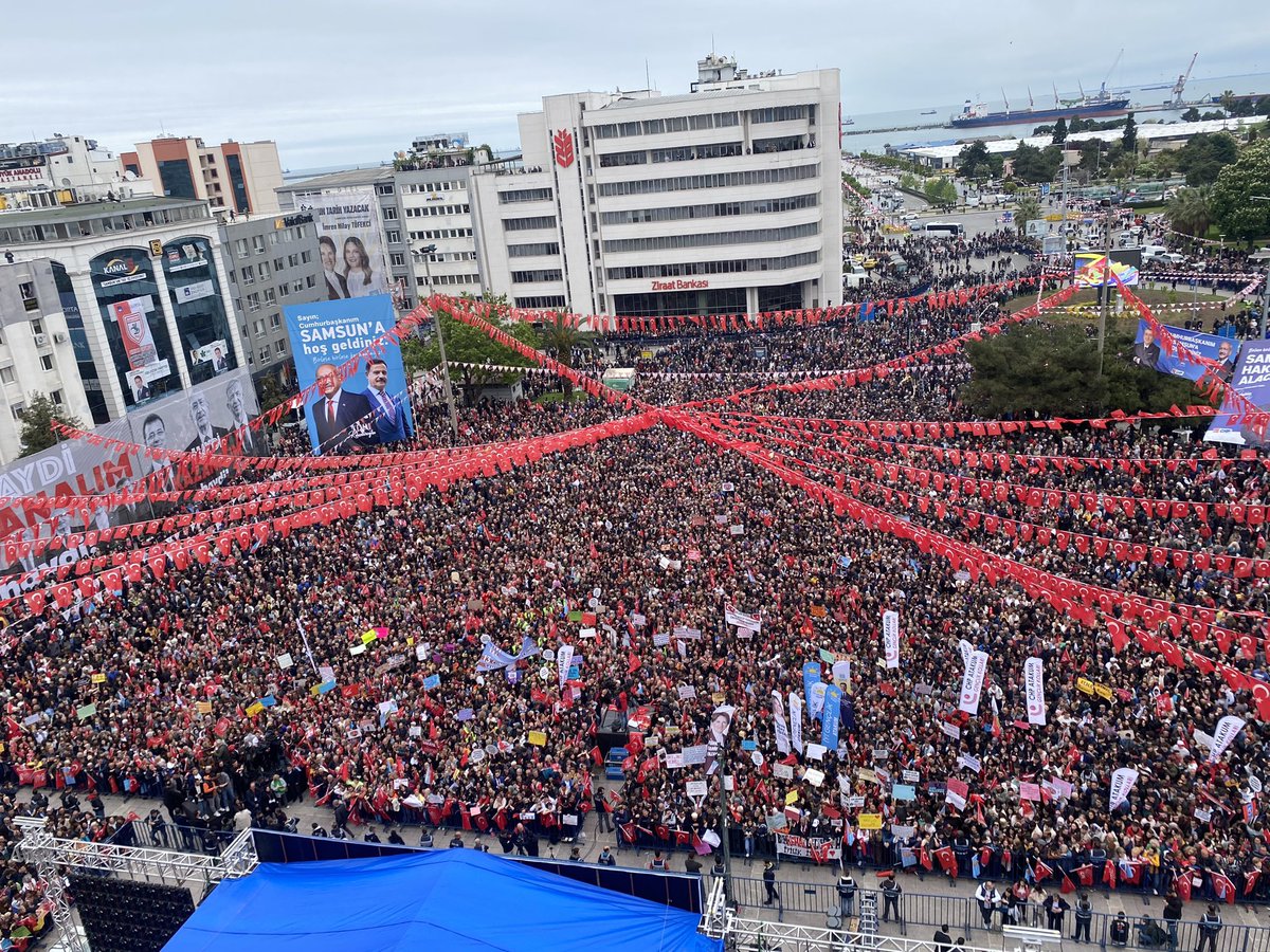 Samsun kararını verdi! 
13. Cumhurbaşkanımız Kemal Kılıçdaroğlu. 
🫶🫶🫶🫶