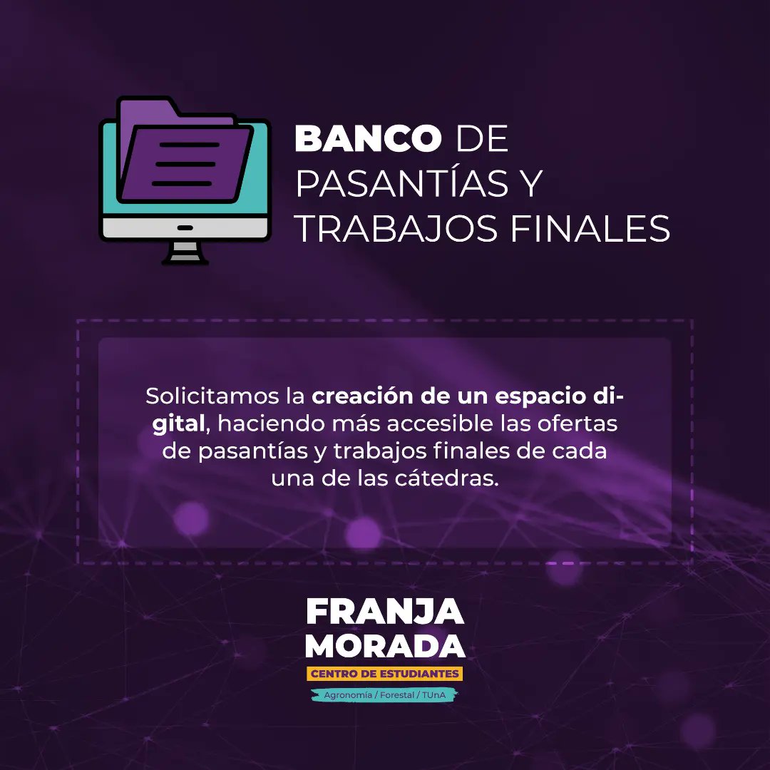 CEAF Franja Morada tweet media