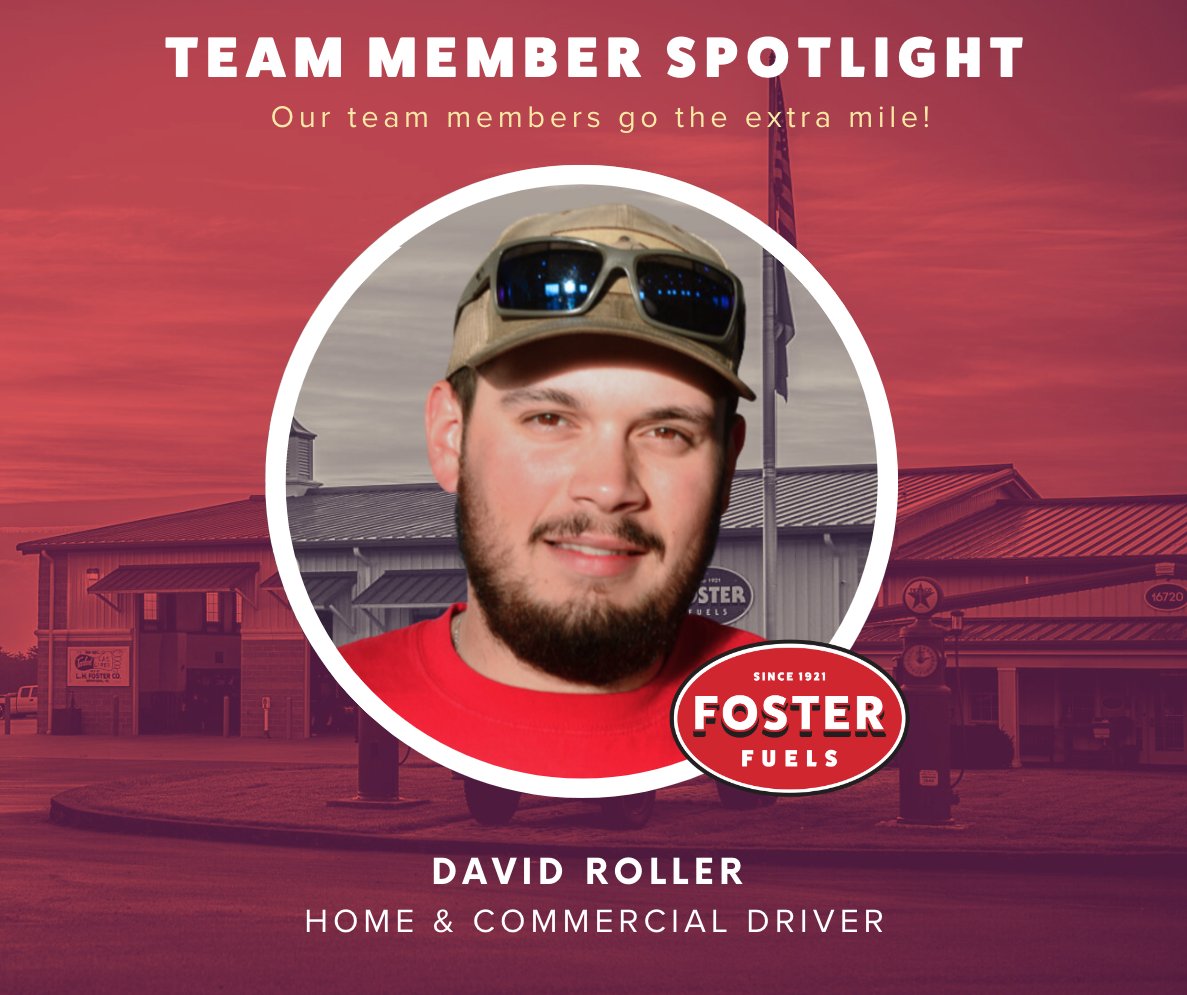 FosterFuelsInc's tweet photo. David is a Home/Commercial Driver, located in Brookneal, and has been at Foster Fuels for 2 years! THANK YOU, David!  We are grateful for all you do at Foster Fuels. https://t.co/qW78oIibZ6