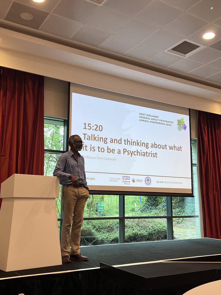 dr_namrataj's tweet photo. What a delight it was listening to our excellent line up of speakers.
Dame Prof Clare Gerada, Prof Dinesh Bhugra, Prof Allan Young, Drs Ijete, Prof Femi Oyebode.
Many thanks to our speakers and everyone who attended! https://t.co/ekEK4mvdVv