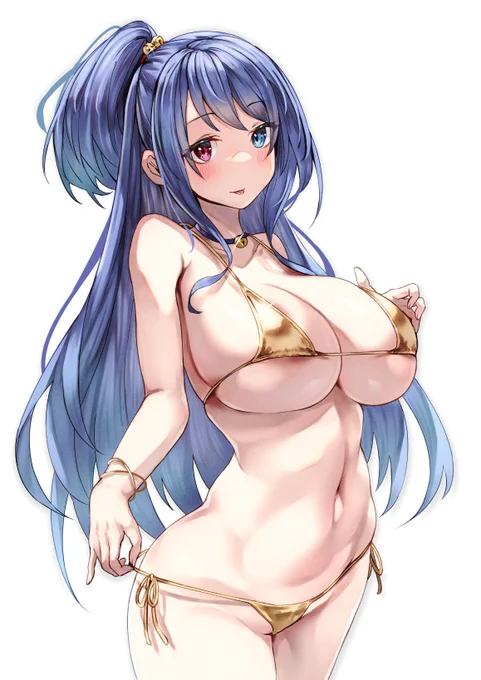 金ビキニよその子のSkeb描きました! リクエストありがとうございました!