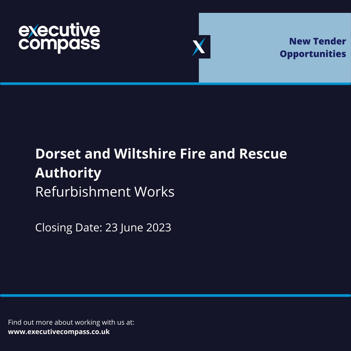 ExecCompass's tweet photo. π Head to our website to see the start of this week's #ContractNotices.
π https://t.co/s4CSG1e06b
#TenderWriting #BidWriting #Procurement https://t.co/z3oRkbClO9