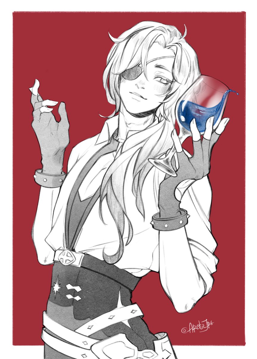 #kaeya #Genshin_Impact #aristo_comms

Would you like to join the Cavalry Captain for a glass of fanta shokata?