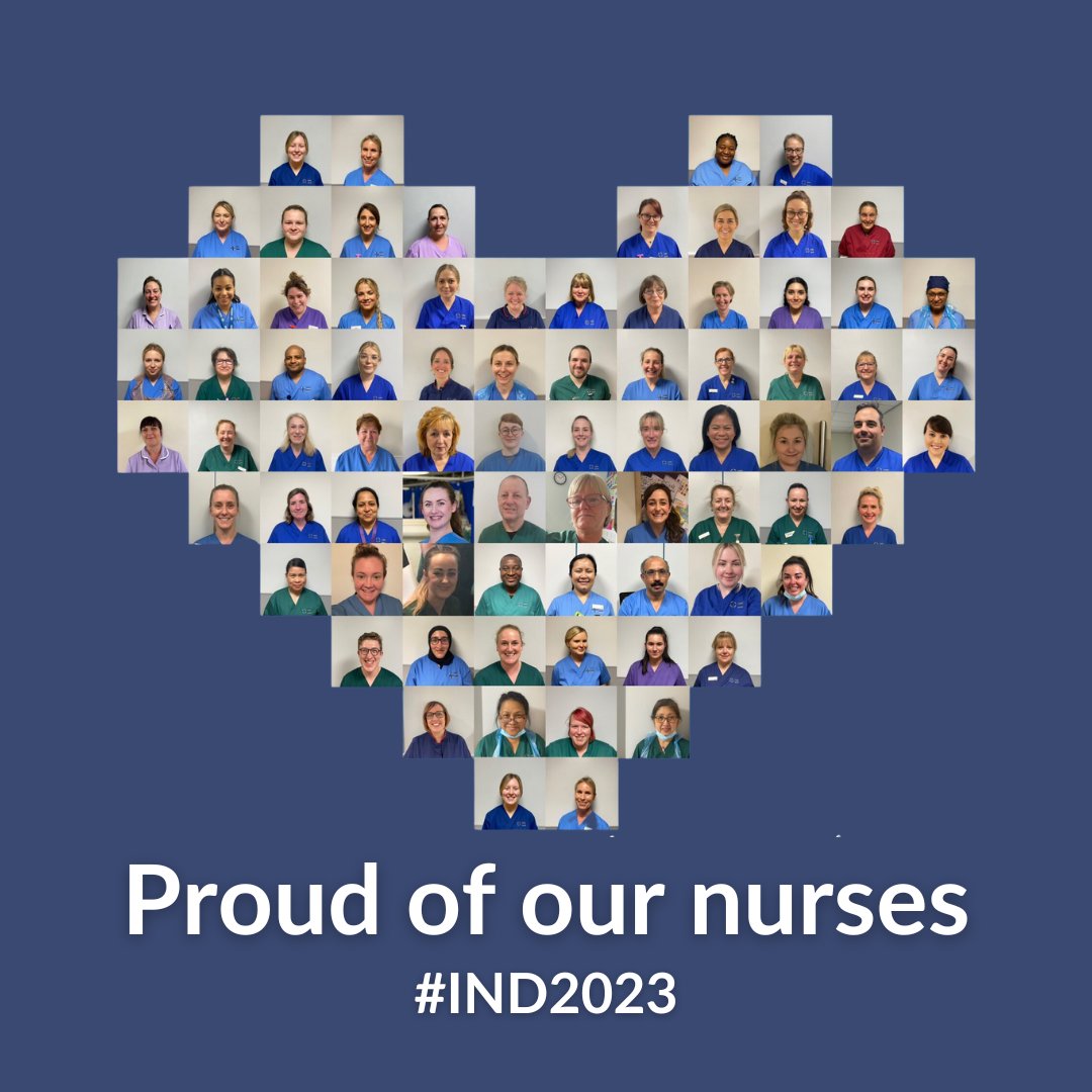 CV_UHB's tweet photo. Proud of our nurses 💙 

Thank you to all of our nurses for your hard work and dedication.

#IND2023 https://t.co/pLJuQrdBi3