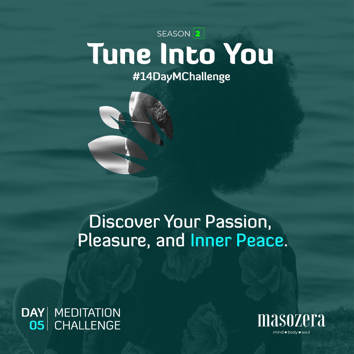masozera_africa's tweet photo. Day5️⃣ of the #14DayMChallenge 🧘🏾♀️
Connect to your body and awaken your pleasure, sensuality and intimacy.
Unapologetically explore and express your truth!
#Tuneintoyou
#MentalHealthMatters
#MentalHealthAwarenessMonth https://t.co/mkerMI6EyU