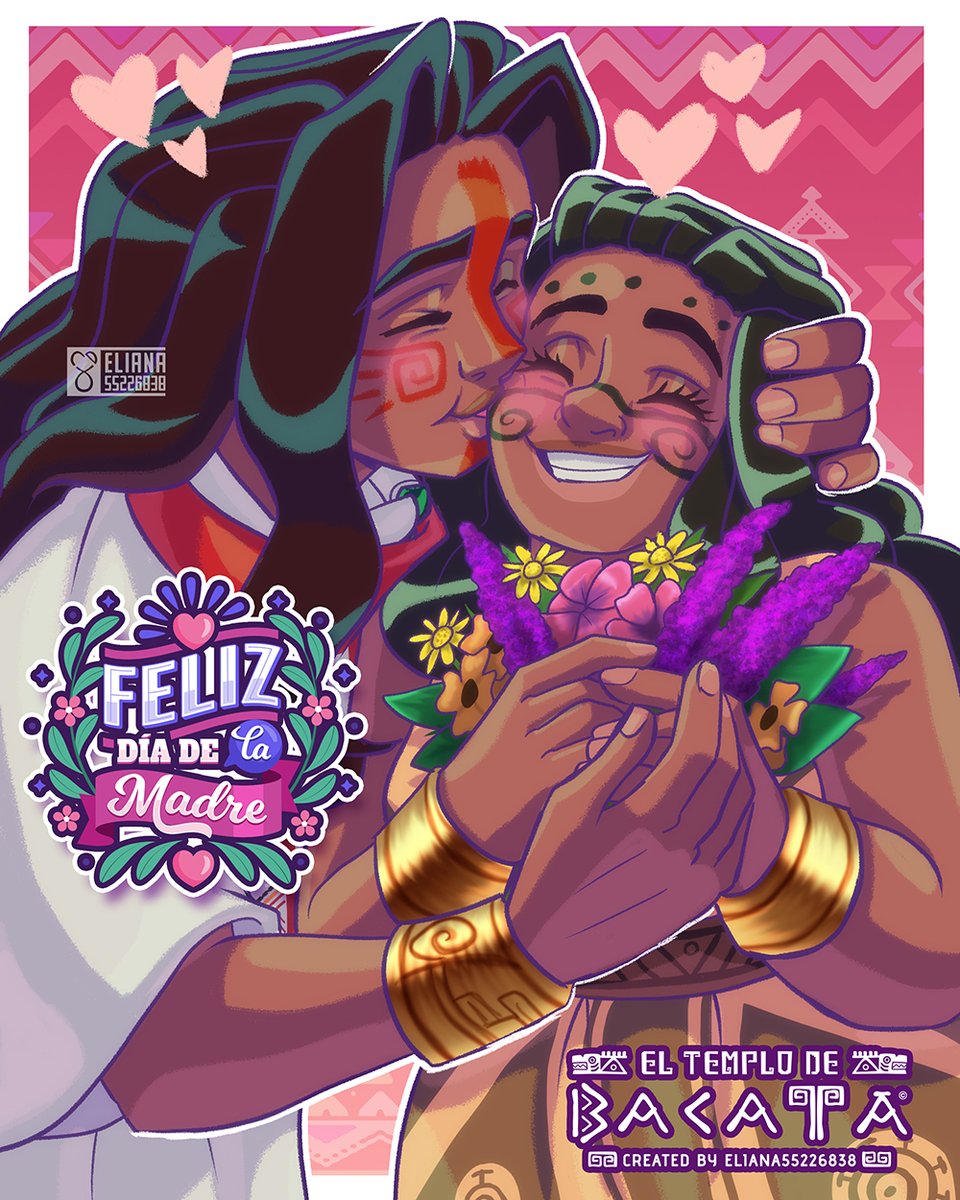 TemplodeBacata's tweet photo. Zazipa adora a su familia, y su madre. es su fortaleza para todo ♥
FELIZ DIA DE LA MADRE PARA TODAS LAS HERMOSAS MADRES QUE SIGUEN ESTA PAGINA ♥
#muiscas #colombia #digitalart #originalcharacter #Zazipa #felizdiadelamadre #happydayofmothers https://t.co/qB9R0rpkhm