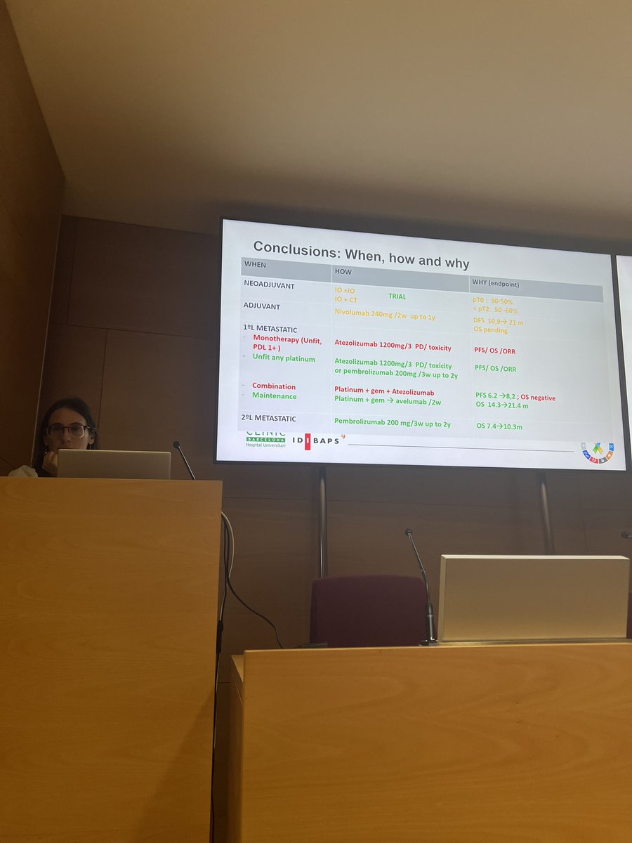 MariaJRibal's tweet photo. Final close by our brilliant  #medicaloncologist #LauraFerrer at our Uro-Onco Unit on UPdate on #Immunotherapy in #bladdercancer . It’s crucial to work on multidisciplinary teams and for us is a pleasure to be parto of such amazing team.! @SurgeryIsFemale #UroFem23 https://t.co/NMVCRpdoiO