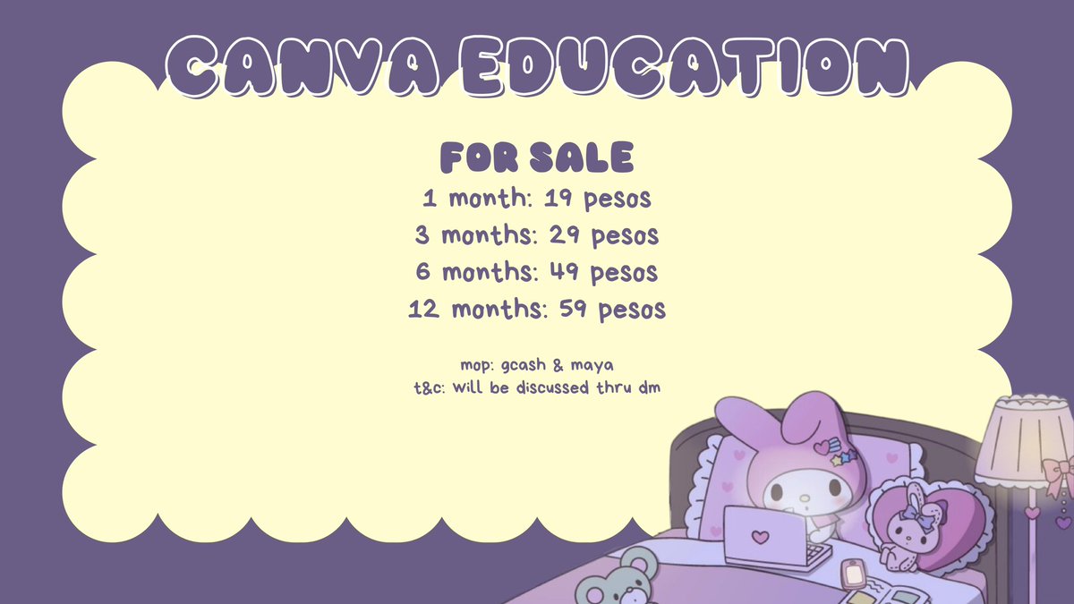 iskadumpy's tweet image. canva educ for sale!🪻

wtb lfb ph lf commissioner canva education
