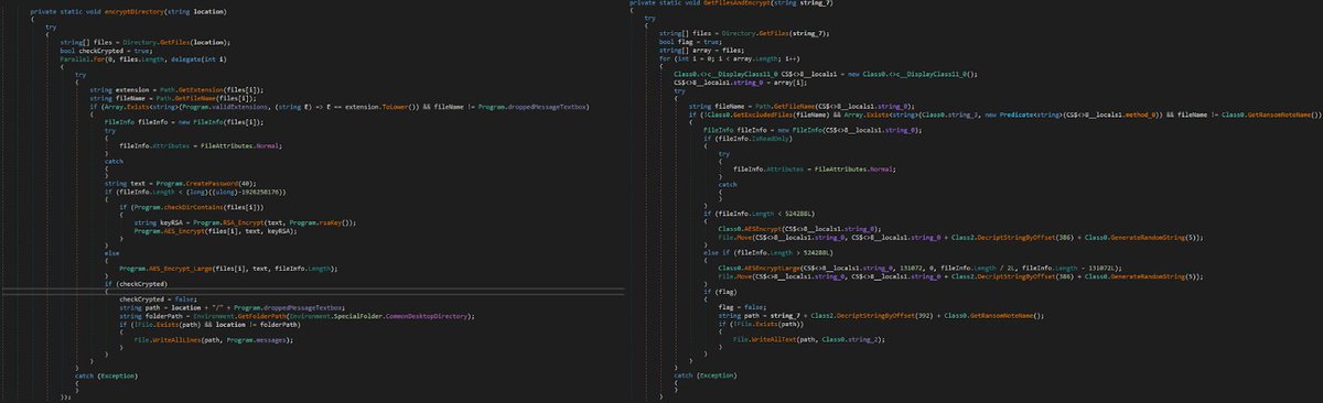 Threatlabz's tweet photo. 📝Check out our technical analysis of #CryptNet ransomware, which is a new variant of #Chaos and #Yashma that is optimized for file encryption speed: https://t.co/Q5631QOGmx https://t.co/aK8ic2J9c0