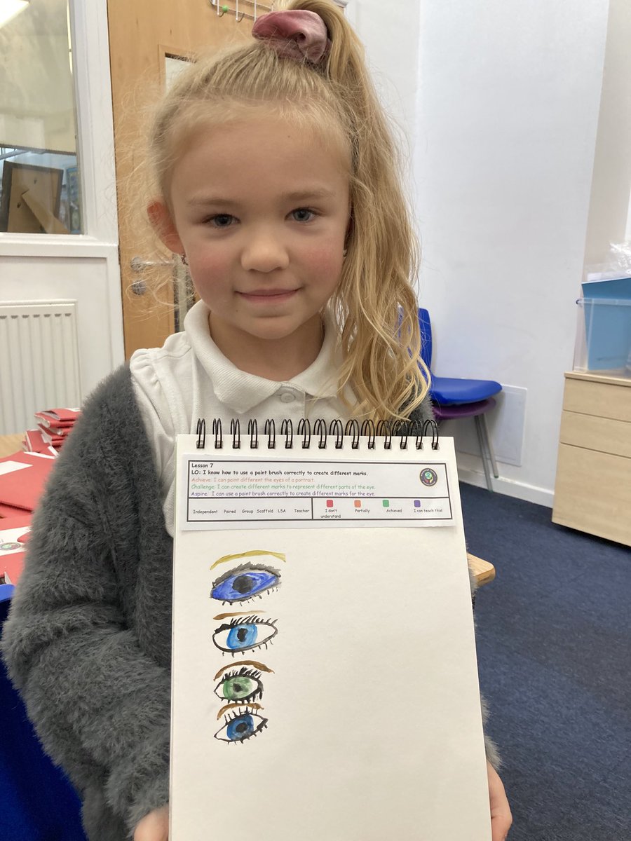 WCPSCirp's tweet photo. Look at the painting skills Emie-Rae has been developing in Art. What an amazing, talented artist, well done. 👏🏻👏🏻👏🏻 #wcpsedu #wcpsartanddesign https://t.co/WePU5u0KWB
