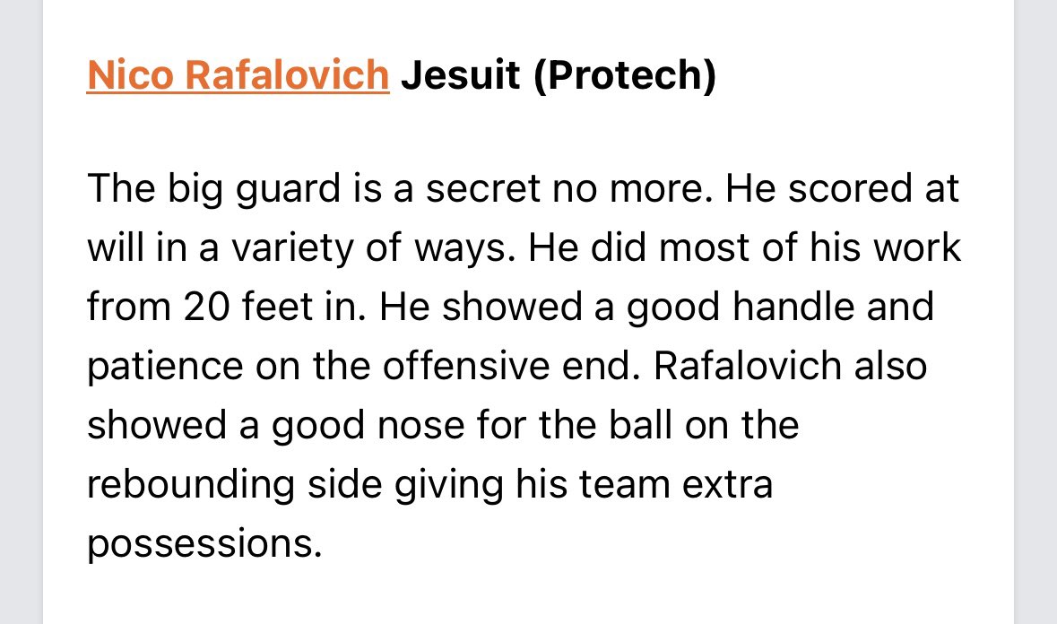 Coaches reach out! <a href="/nicorafalovich/">Nico Rafalovich</a>