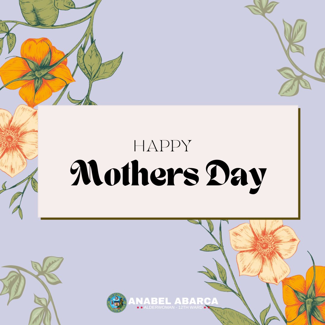 Feliz día de las madres a todas las mamás maravillosas y trabajadoras.