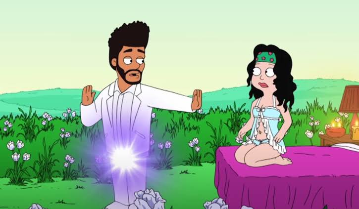 AvlBlue's tweet photo. 3 years ago, The Weeknd's Dark Secret was released for 'American Dad'. #Americandad https://t.co/fKY9KTp5S0