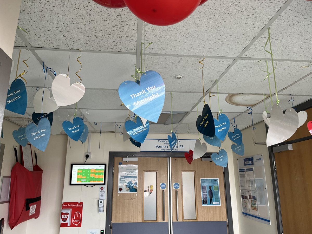 Happy nurses day from E3 to all our colleagues in other wards!!🌡️💉💊🩺💕💕💕