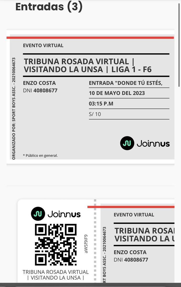 3 mas. Vamos Boys csm!!! <a href="/sportboys/">Club Sport Boys Association</a>