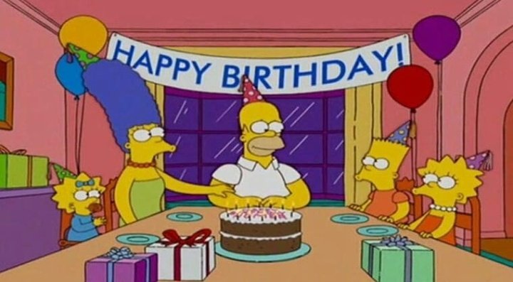 cinespectarte's tweet photo. ¡Feliz cumpleaños #HomeroSimpson! 🎉❤

Hoy estoy teniendo el mejor día de mi vida y todo se lo debo a no ir a la iglesia 💪
#TheSimpsons #HomerSimpsonBirthday #StarPlus https://t.co/lbkvWk4v2A