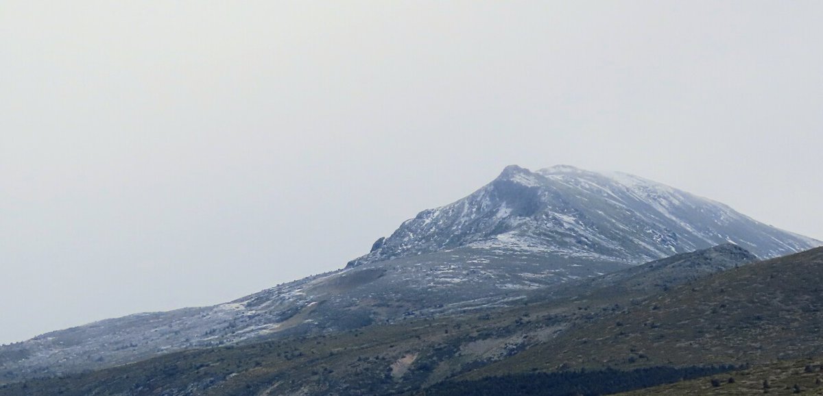 ￣￣￣￣￣￣￣￣￣￣|
           N-I-E-V-A
              EN LA
             SIERRA
|＿＿＿＿＿＿＿＿＿＿|
(\__/) ||
(•ㅅ•) ||
/   づ

📍 #Peñalara 
📸 #AgentesForestalesCM 

#FotoDelDía 
#PicOfTheDay 
#ASEM112