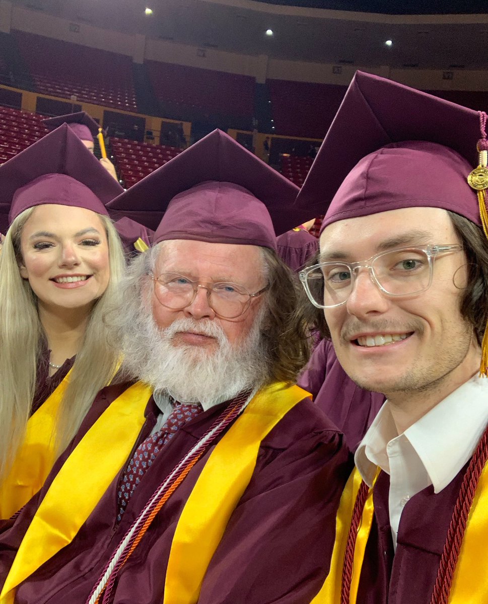 Can’t believe I’m graduting with my bachelers degree and it only took me eight years! #ASUgrad #cronkiteglobal