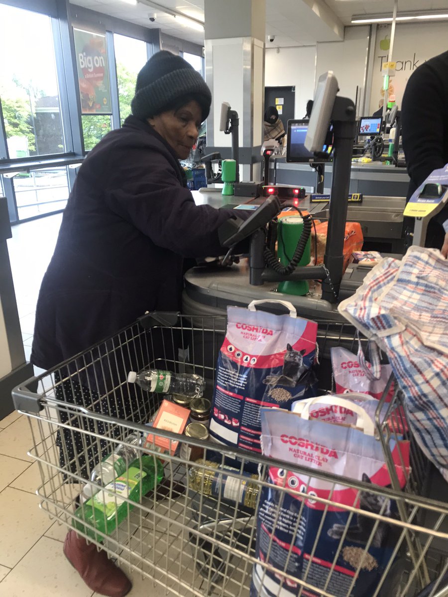 robinfam1's tweet photo. Caribbean elder engages  an Occupational Therapist  to achieve a trip to the supermarket for groceries. Meet aunt Melva everyone she held me when I was born in 1968 in Paddington. Caribbean Perspective of Occupational Needs. Deceased mums good friend. https://t.co/JcBsqDDThl
