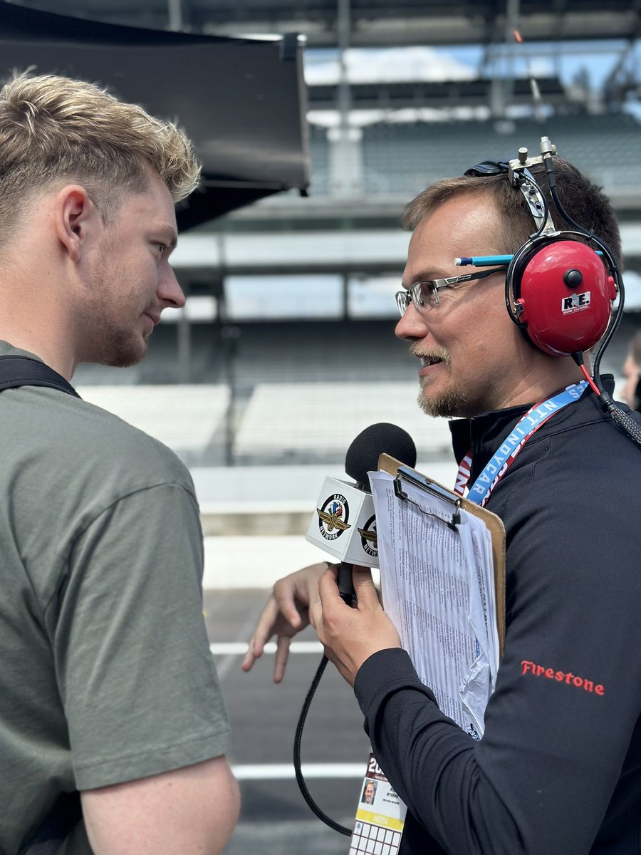 Out of the car today <a href="/INDYNXT/">INDY NXT by Firestone</a> <a href="/IMS/">Indianapolis Motor Speedway</a> spending time with <a href="/HMDMotorsports/">HMD Motorsports</a> 

Good to chat with Indy Radio about the <a href="/IndyCar/">NTT INDYCAR SERIES</a> test! 

If you haven’t read the news head to my website tobysowery.com/sowery-secures…