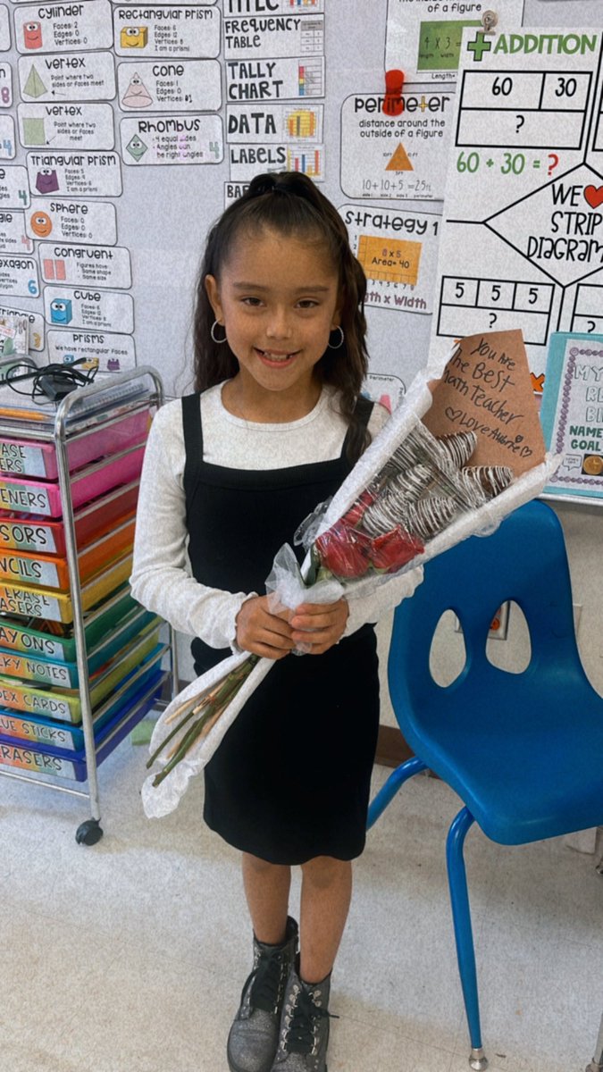 My student and her mom made this beautiful bouquet of 🍫🍓 and 🌹!!! So grateful ♥️ #TeacherApprecationWeek