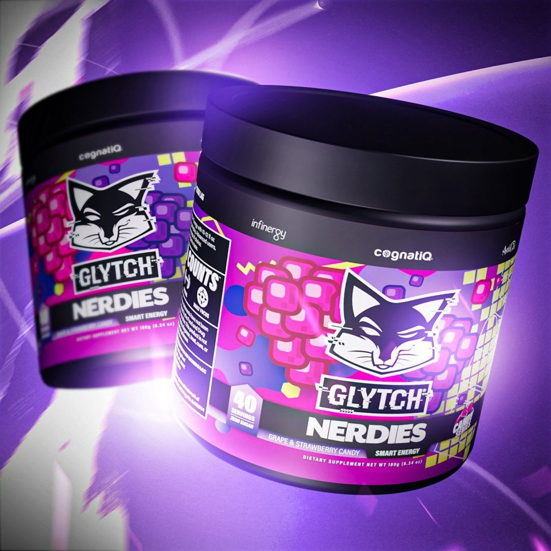 Zero Sugar ✅
Zero Calories ✅
Zero Lag ✅

🔌That is the Power of Glytch Energy!🔌

🚀Boost your overall gaming experience today and Use code Urgent for a Tasty Discount!🚀