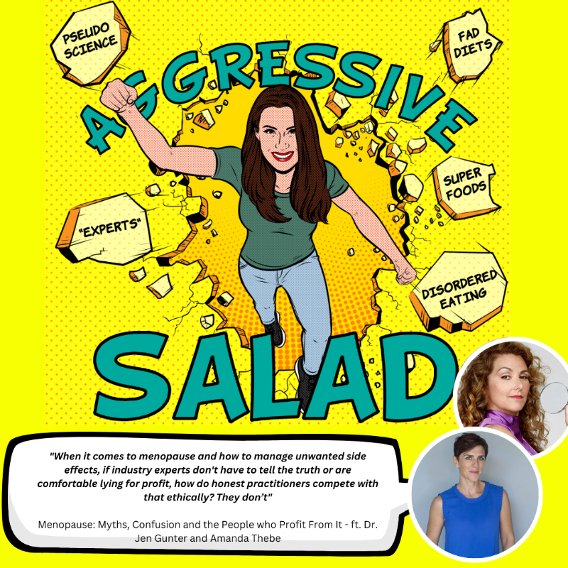 Abby Langer Nutrition (@langernutrition) on Twitter photo Excited for this ep of Aggressive Salad podcast! Joined by the incredible <a href="/amandathebex/">Amanda Thebe</a> and <a href="/DrJenGunter/">Jennifer Gunter</a>. Join us as we debunk, clarify and educate on all things menopause. Please leave a review on Spotify or Apple podcasts. #aggressivesalad #podcast Excited for this ep of Aggressive Salad podcast! Joined by the incredible <a href="/amandathebex/">Amanda Thebe</a> and <a href="/DrJenGunter/">Jennifer Gunter</a>. Join us as we debunk, clarify and educate on all things menopause. Please leave a review on Spotify or Apple podcasts. #aggressivesalad #podcast