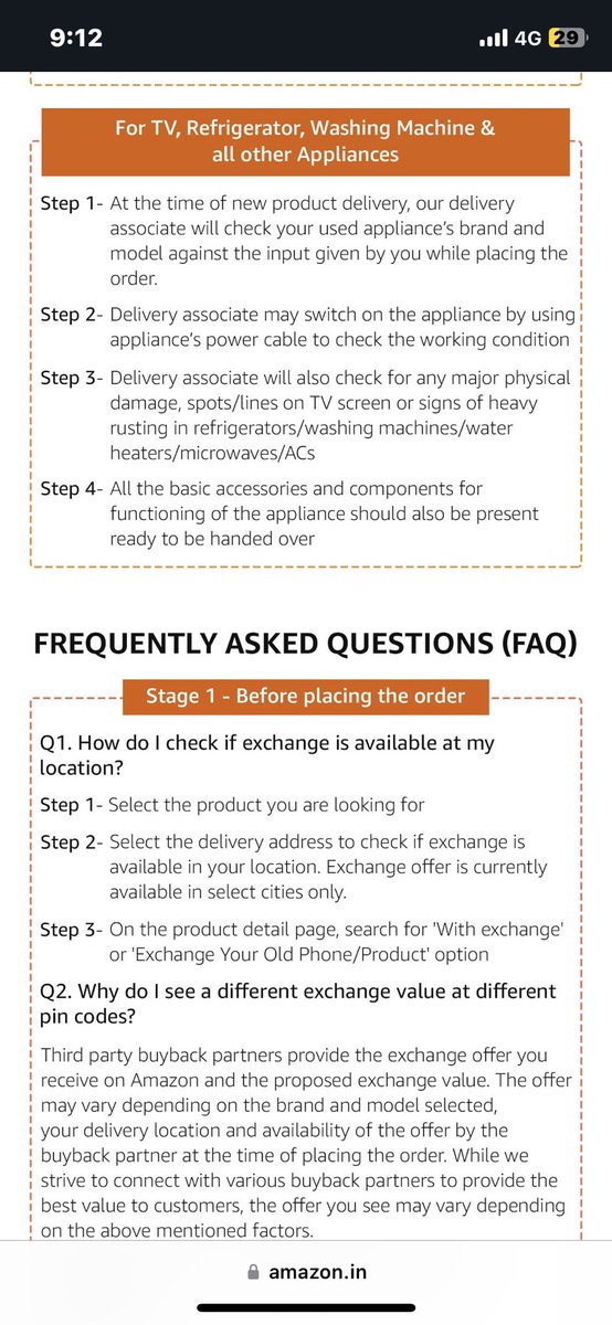 sanatpat's tweet photo. @amazon @amazonIN @AmazonHelp Please read your own terms and conditions before asking your delivery partner @delhivery @help_delhivery to demand something extra outside the purview of your terms and conditions elucidated https://t.co/PMNB671tLA