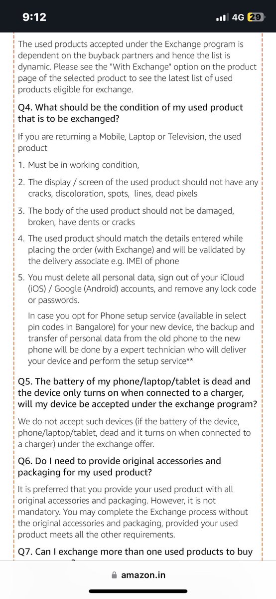 sanatpat's tweet photo. @amazon @amazonIN @AmazonHelp Please read your own terms and conditions before asking your delivery partner @delhivery @help_delhivery to demand something extra outside the purview of your terms and conditions elucidated https://t.co/PMNB671tLA
