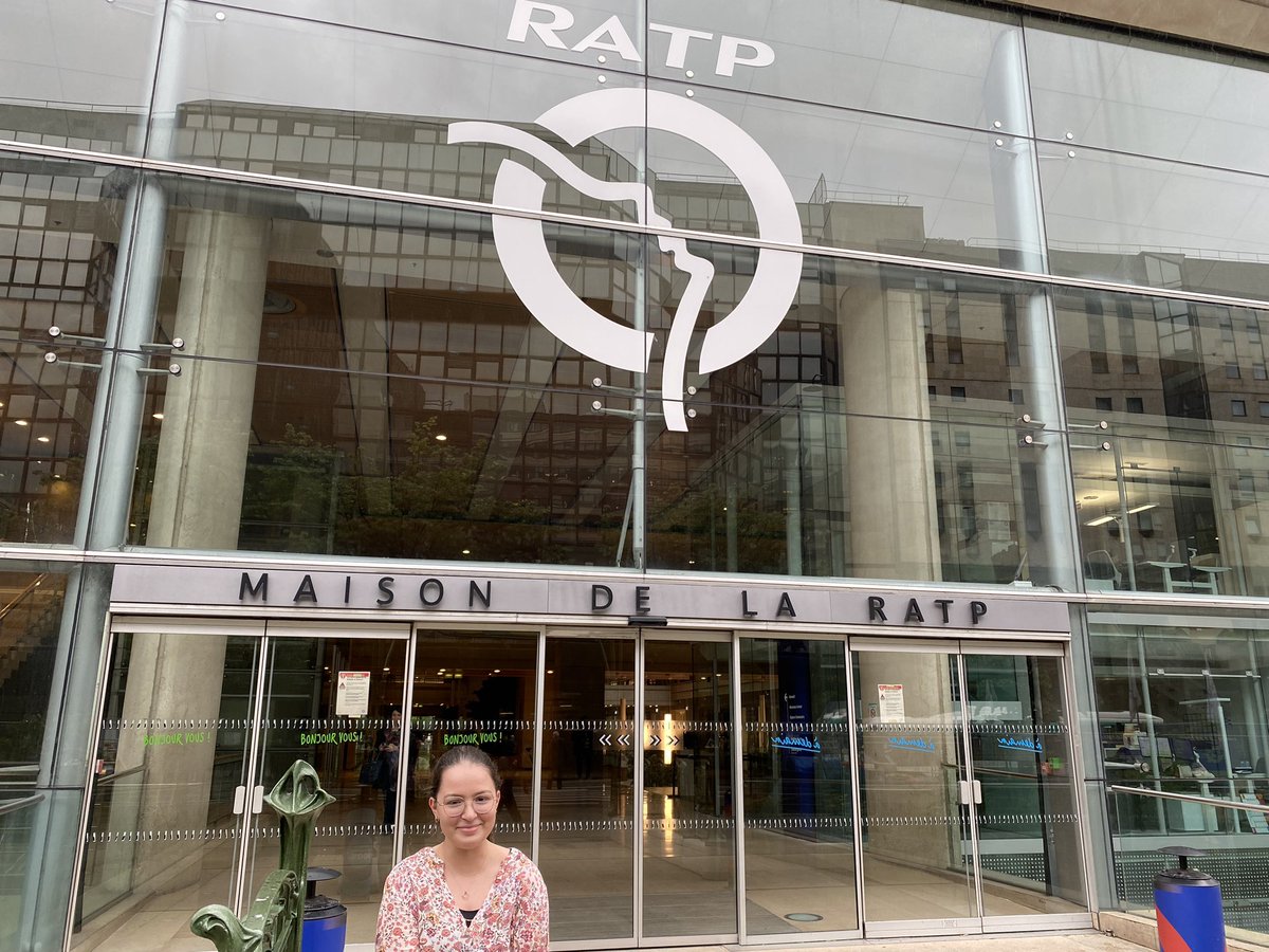khartab's tweet photo. Une visite de stage enrichissante à la #RATP pr découvrir le travail de qualité de Gabrielle👍#FierDeNosÉtudiants 👏& de leur travail exceptionnel🤩MERCI à la #RATP👍notre partenaire🙏#iutRCC #URCA #stage #Alternance #OSEZLIUT #JaimeMonIUT #B_U_T_HSE #B_U_T #HSE #Charleville https://t.co/dI5wyJTvEe