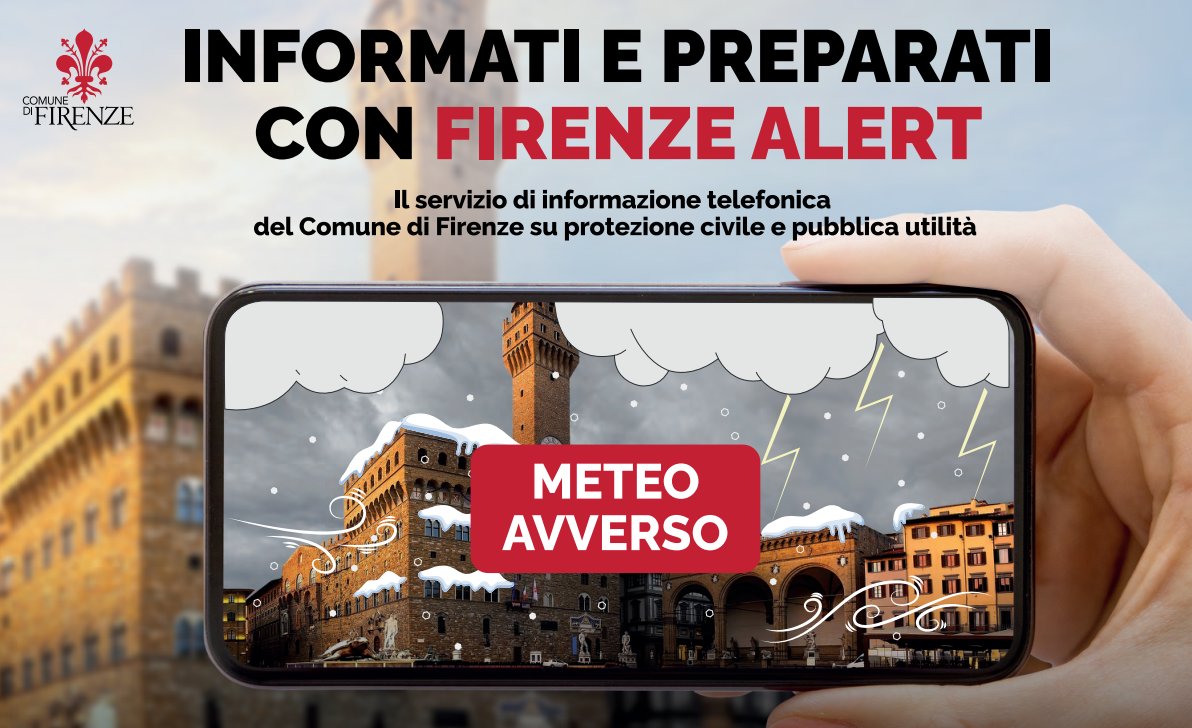 055firenze's tweet photo. Arriva 'Firenze Alert', il servizio di informazioni telefoniche su protezione civile e pubblica utilità

🔗https://t.co/bPaiughtwE https://t.co/YBnjNZxbwG