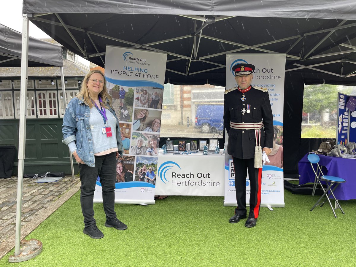 An great chance to engage with 30 great #Hertfordshire charities in #Hitchin arranged by ⁦<a href="/GoVolHerts/">GoVolHerts</a>⁩.Good to meet so many people doing so much for the community in many different ways. This should become an annual event-hopefully in better weather…! ⁦<a href="/matthyde/">Matt Hyde</a>⁩ ⁦